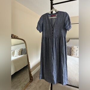 Pyne & Smith Linen Midi Dress